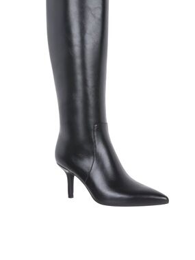 NWT INC International Concepts Black Knee-High Pointed-Toe Stiletto Boots